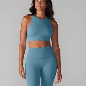 NWT Tavi Noir Move sports bra in blue lake color